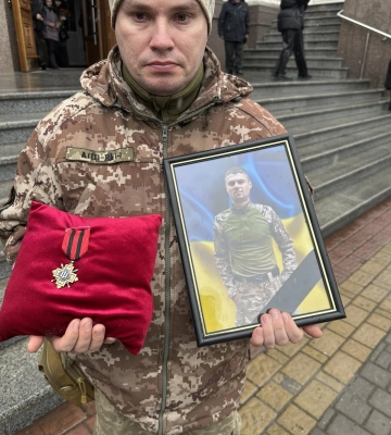 Трагічний день: на Волині попрощалися з Героєм Євгеном Пришвою