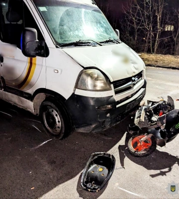 П'яний водій збив у Рівному малолітнього скутериста