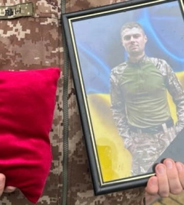 У Луцьку провели в останню дорогу захисника України Євгена Пришву