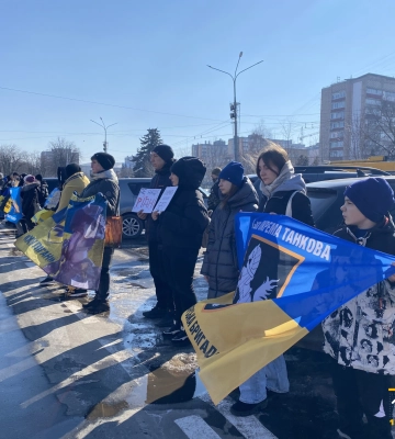 “Полон вбиває”: у Черкасах відбулася мирна хода та акція в підтримку військовополонених (ФОТО)