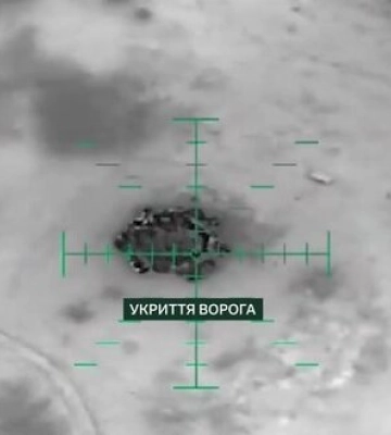Сили оборони виявили укриття окупантів: знищено 4 позиції, щонайменше 2 загарбників ліквідовано. ВIДЕО