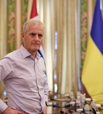 В Украину прибыл премьер Норвегии Йонас Гар Стере