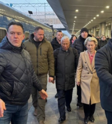 До Києва приїхали президентка Єврокомісії і голова Євроради