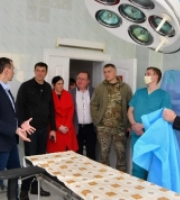 Міністр охорони здоровʼя Віктор Ляшко відвідав дві лікарні на Рівненщині