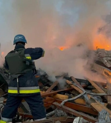 Ракетний удар по Запоріжжю: зруйновано приватний сектор 