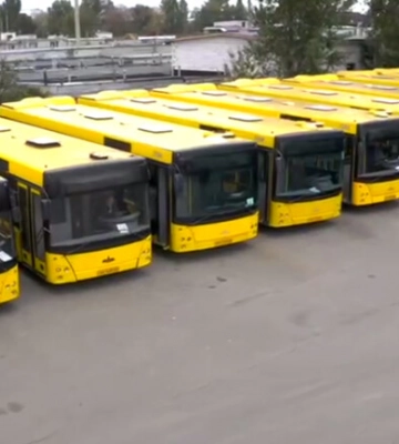 Стало відомо, як виглядають автобуси, які приїдуть з Києва до Дніпра