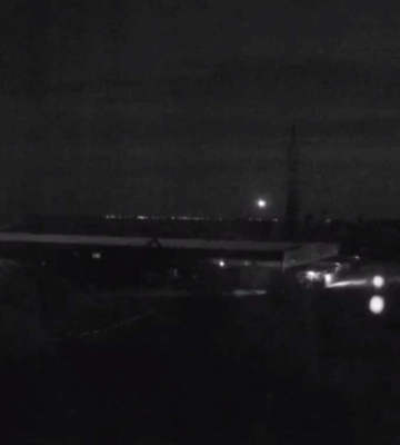 Нічний обстріл Нікополя: у РВА показали відео моменту