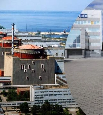 Через обстріл окупантів сталося повне знеструмлення Запорізької АЕС