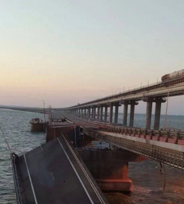Состояние Крымского моста после взрыва оценили в Крыму и Украине