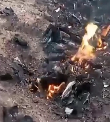 Українські воїни з кулемета збили іранський дрон-камікадзе (відео)