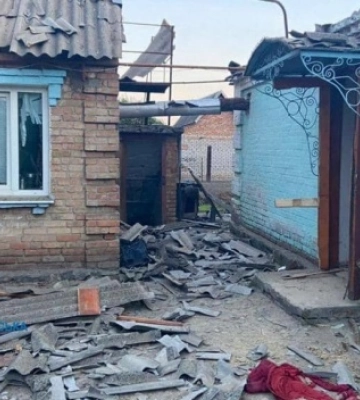Унаслідок обстрілу Нікопольського району поранені троє людей
