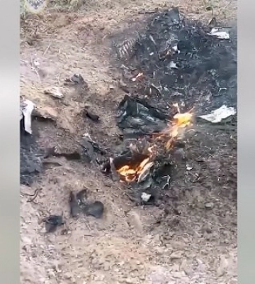 В Николаевской области зенитчики ВСУ из пулемета сбили дрон-камикадзе Shahed-136