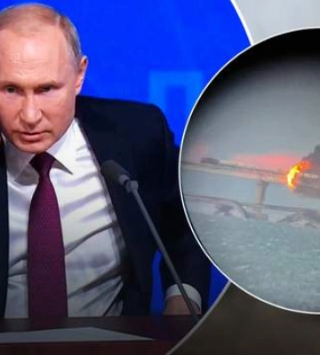 Дутый шарик Путина лопнул: как Кремль будет реагировать на взрыв Крымского моста