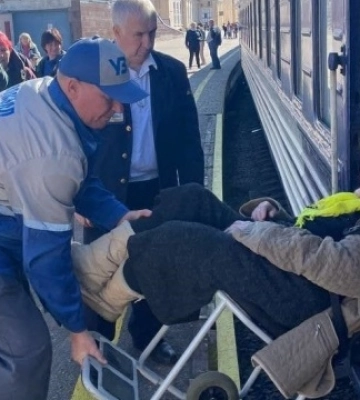 З Вовчанської громади на Харківщині евакуюють близько 100 постояльців геріатричного пансіонату