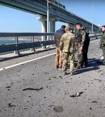 У ОП припустили, хто стоїть за вибухом у Криму