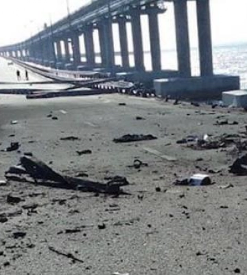 У Зеленського назвали організаторів вибуху на Кримському мосту