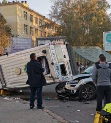 У Полтаві сталася аварія за участі &quot;швидкої&quot;