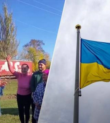 Шевченківка – під українським прапором: кадри зі звільненого села на Херсонщині