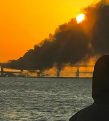 Путін доручив ФСБ посилити захист Кримського мосту