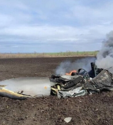 Військові на сході збили російський винищувач Cу-34 (відео)