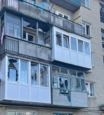 Унаслідок обстрілу міста Курахове на Донеччині загинула людина