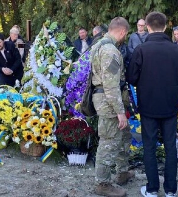 Героя Украины Дмитрия Рывака похоронили во Львове. ФОТО
