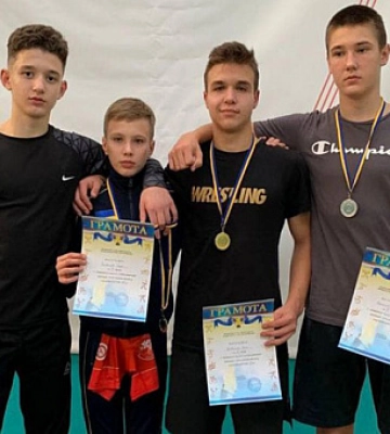 Спортсмени з Кривого Рогу стали призерами Чемпіонату області з греко-римської боротьби
