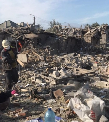 Новий ракетний удар по Запоріжжю: щонайменше 17 загиблих