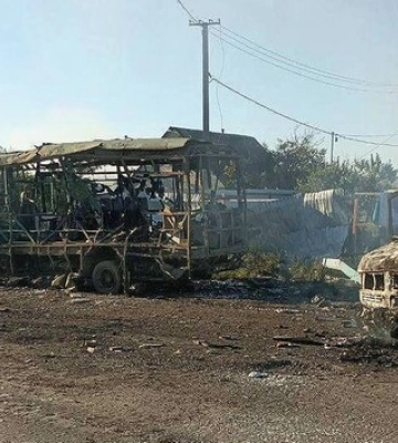 Окупанти з літака обстріляли колону цивільних авто на Херсонщині, загинули п’ятеро людей