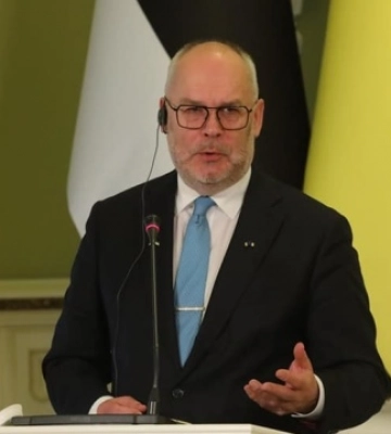 Президент Естонії назвав обстріл Запоріжжя злочином проти людяності