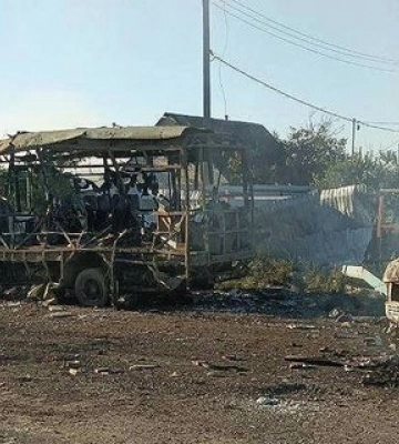 Оккупанты нанесли авиаудар по гражданской автоколонне на Херсонщине, погибли 5 человек