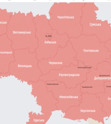 На Львівщині новий тиждень розпочався зі сирен повітряної тривоги