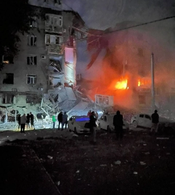 Вночі ворог знову вдарив по Запоріжжю, є влучання у багатоповерхівку, - голова ОВА