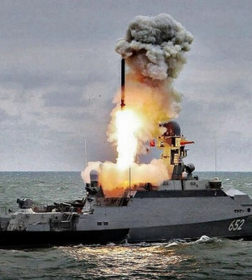 Росія різко збільшила кількість ракетоносіїв у Чорному морі
