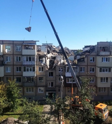 У Харкові вирішили відновлювати ще одну 5-поверхівку, зруйновану обстрілами