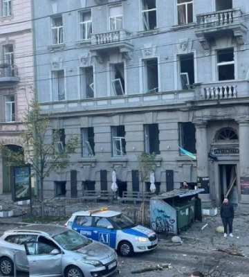 У Києві від прильотів пошкоджено філармонію і два музеї