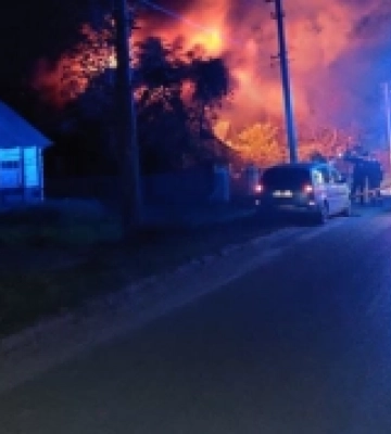 У Шацьку горів житловий будинок