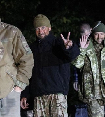 Багато звільнених з полону азовців не готові до спілкування зі ЗМІ, - офіцер розвідки полку &quot;Азов&quot; Самойленко