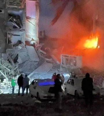 Ракетный удар по жилому дому в Запорожье: трое погибших и семь раненых