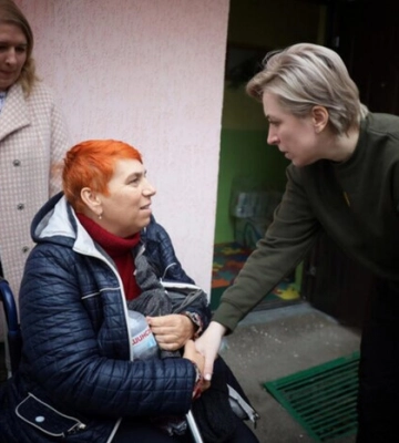 Верещук призвала людей убегать с опасных территорий