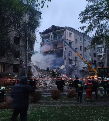 Оккупанты нанесли массированный удар по Запорожью