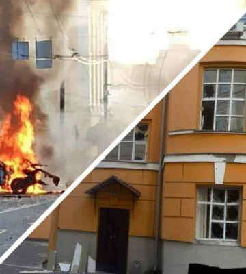 Через ракетний обстріл Києва пошкоджена низка закладів культури столиці. ФОТО