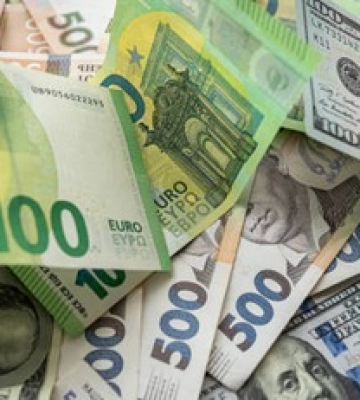 Курс валют НБУ. Євро продовжує дешевшати