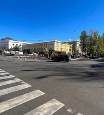 У Києві вже відновили рух транспорту на бульварі Тараса Шевченка