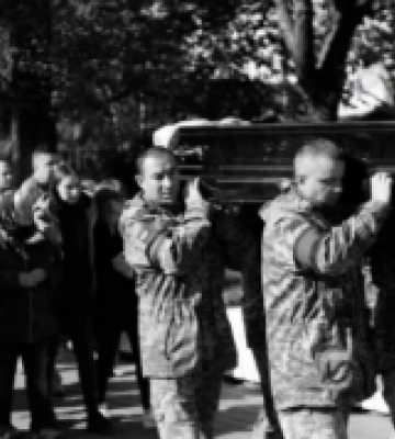 У Луцьку попрощалися з загиблим воїном Олександром Мартинюком