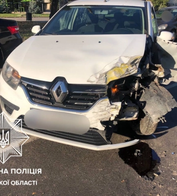 ДТП в Луцьку: не розминулися Renault і маршрутка