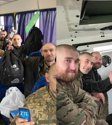 Украина вернула из плена 32 защитника и тело погибшего воина