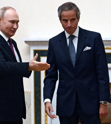 Глава МАГАТЭ Гросси провел встречу с Путиным: о чем договорились
