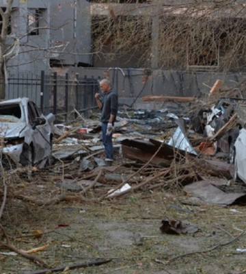 «Бачив багато страждань, але не страху»: фотожурналіст про наслідки обстрілу Києва