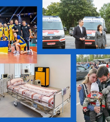 Оборона, медицина, спорт і освіта — основні напрямки благодійності групи компаній &quot;Епіцентр&quot;